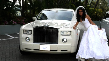 Bedworth Rolls Royce Phantom Wedding Car
