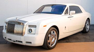 Bedworth Rolls Royce Ghost Wedding Car