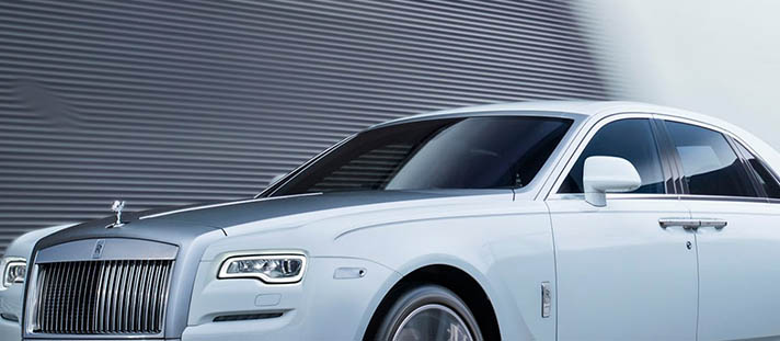 Bedworth Rolls Royce Ghost Wedding Car