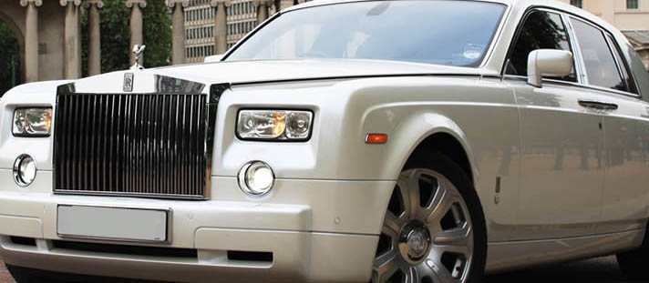 Bedworth Rolls Royce Phantom Wedding Car